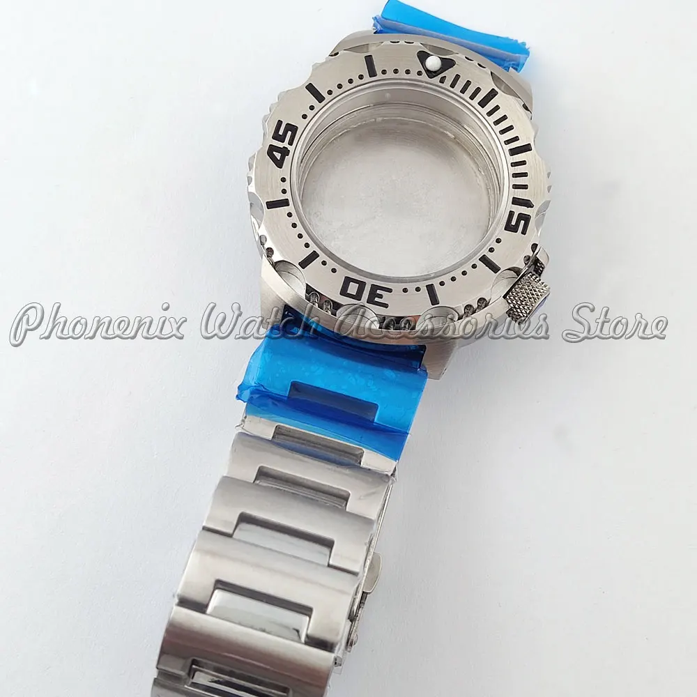 42mm case nh series 35 36 case stainless steel sapphire glass 42mm case and Strap watch accessories watch case ﻿