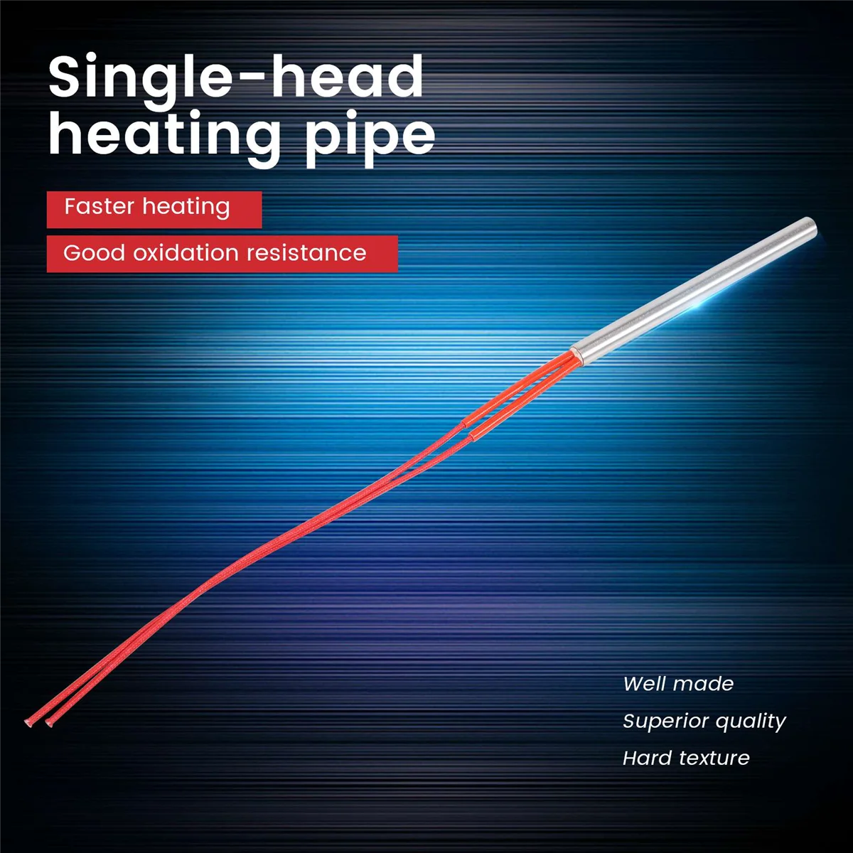 A64E Электрическое сопротивление 220 В переменного тока 500 Вт Картриджный нагреватель 10 x 120 мм
