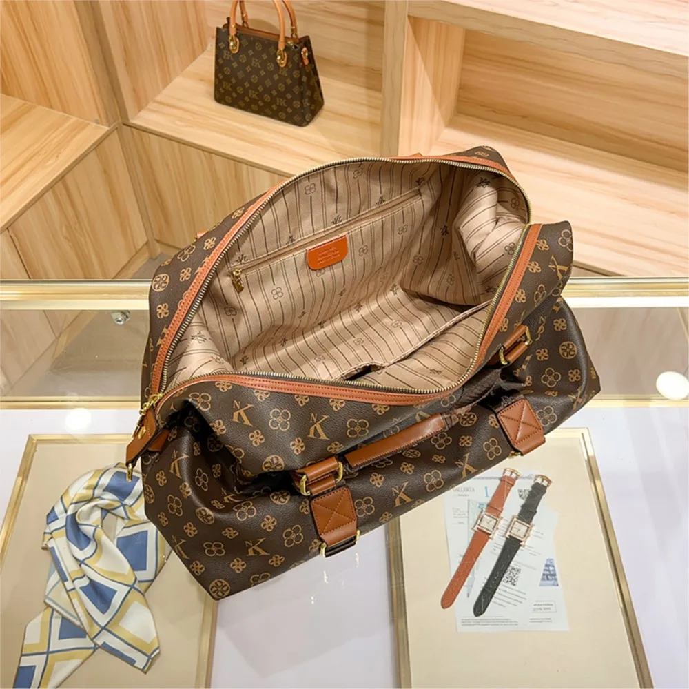 حقيبة سفر نسائية محمولة باليد، حقيبة أمتعة سفر الأعمال ذات سعة كبيرة، حقيبة كروس، موديل خريف 2025 الجديد