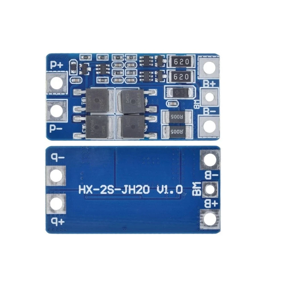 HX-2S-JH20  2S 7.4V 8.4V 10A Lithium Battery Charge Protection Board Balancer Equalizer Battery Charger Protection Board