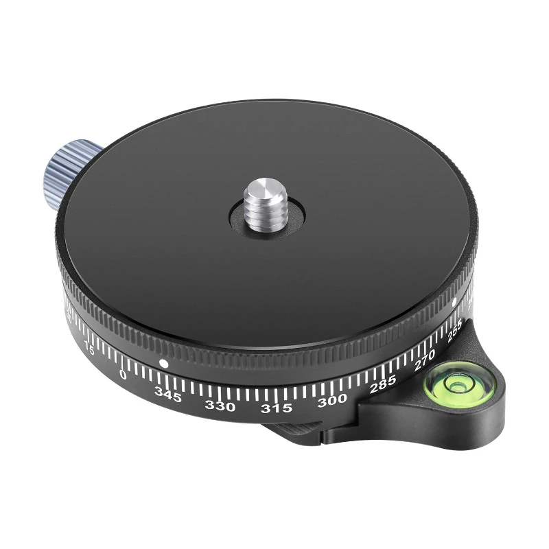 Panoramic gimbal base fine-tuning gimbal micro-SLR tripod clip base level adjuster