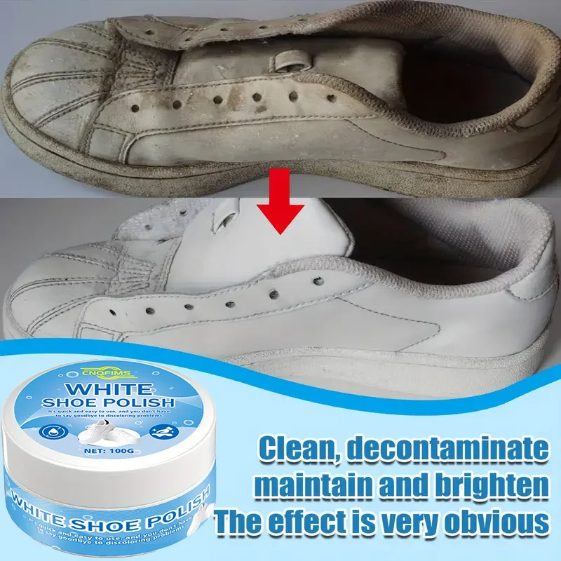 Cnofims Multi-Use Shoe Cleaning Gel: Sodium Bicarbonate Formula, No-Wash Oxidation/Stain Remover & Degreaser