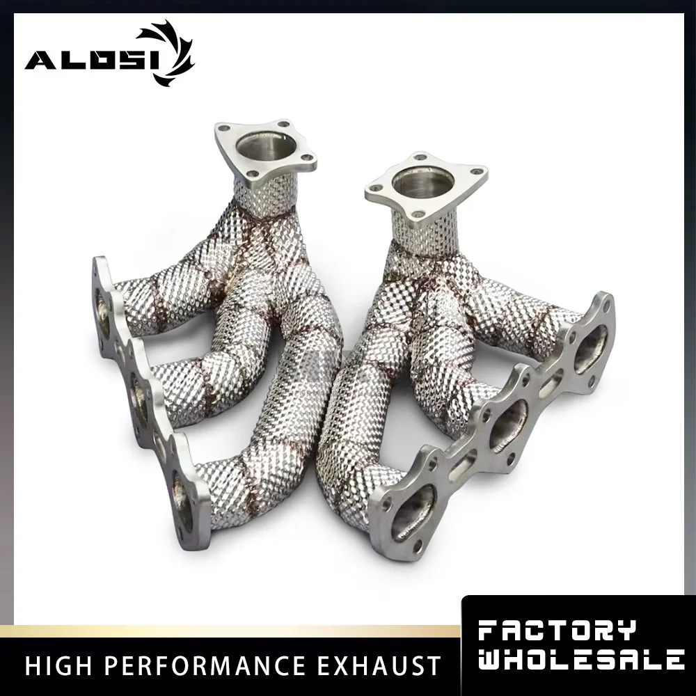 Exhaust manifold suitable For Porsche 911 992 3.0T 2020-2024 High Performance Exhaust Modification Perfect Installation