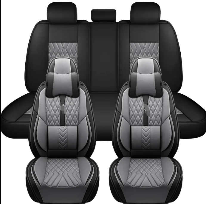 

Luxury Full Set Leather Auto Seat Protector Car Seat Cover Universal Car Seat Covers