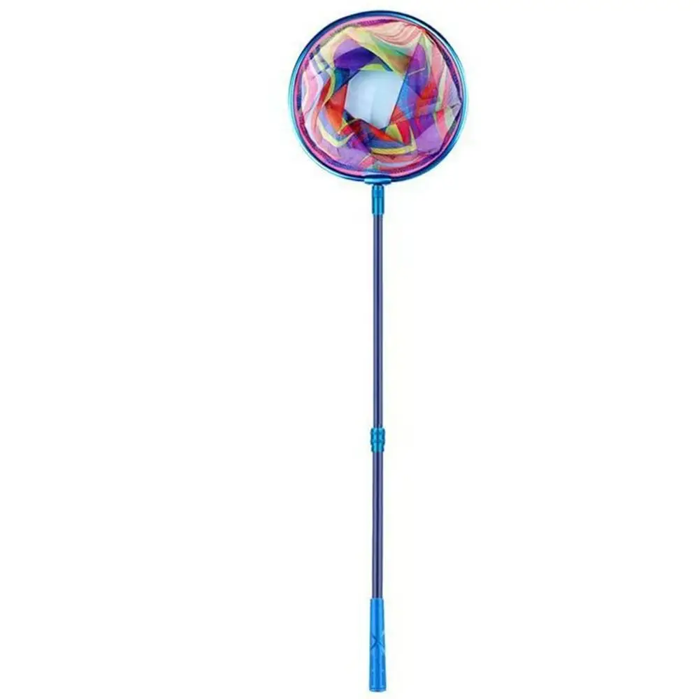 Aluminium Alloy Pocket Fish Dip Net Corrosion-resistant Catching Bugs Telescopic Pole Net Head Folding Fishing Toy Portable