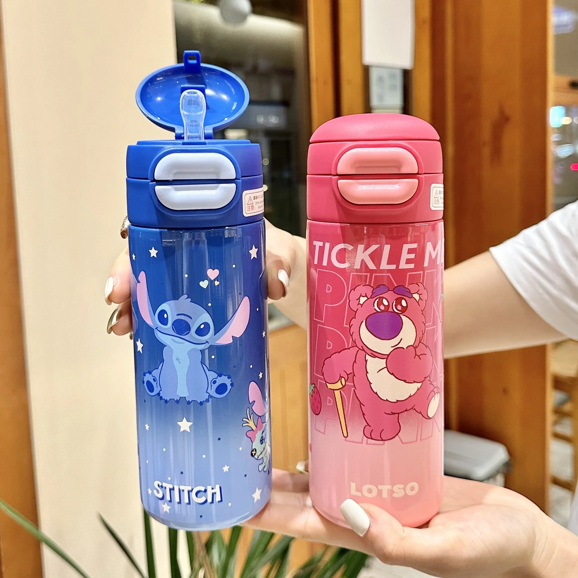 Disney Princess Elsa McQueen Stainless keep warm Lunch Box Cartoon Bento Box Home Furnishing Partner for School Travel and Work view 5