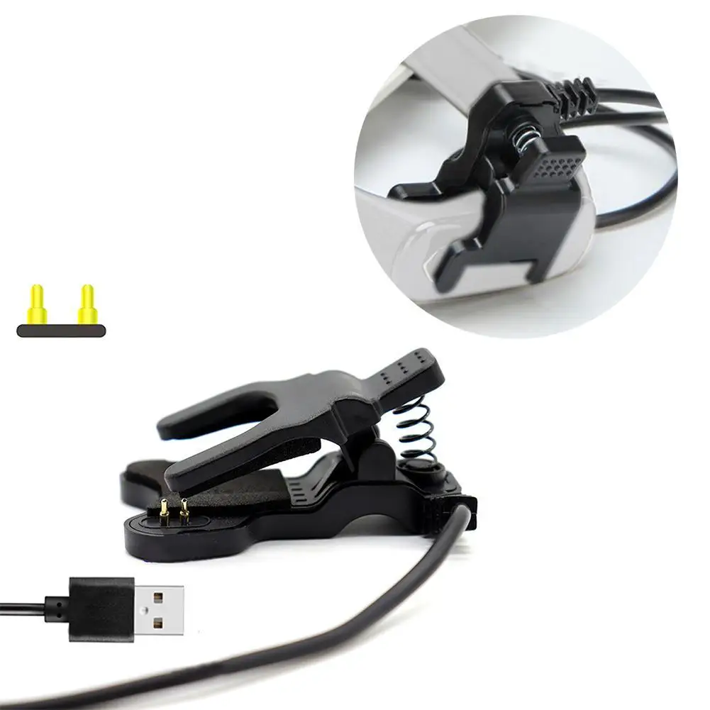 For TW64 Smart Watch USB Charger 2 pins Smart Band Cable Adapter Smart Bracelet Charging Smart Watch Cable Charger Clip