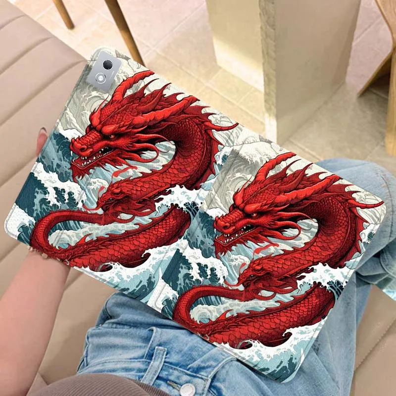 

Модный чехол с аниме-драконом для планшетов Legion Xiaoxin Pad Y700 K10 M10 P11 K11 Pro Plus 10.6 11.5 дюймов 2021 2023 2025