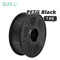SUNLU PETG 3D Filament 1KG 1.75MM Good Toughness Excellent Acid Alkali Weather Resistance Nice Adhesion Odorless Brignt Color