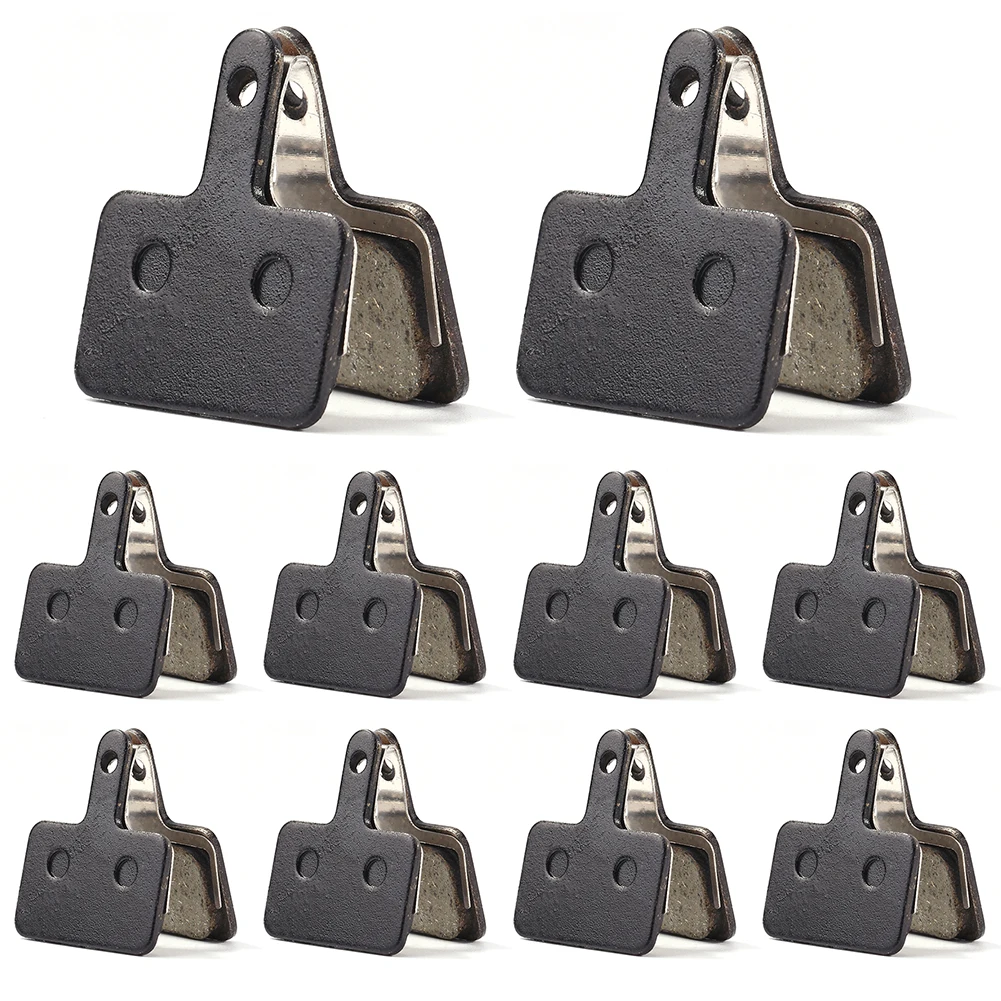 

10 Pairs MTB Brake Pads Resin Bicycle Disc Brake Pads Replacement for SHIMANO M375 M445 M446