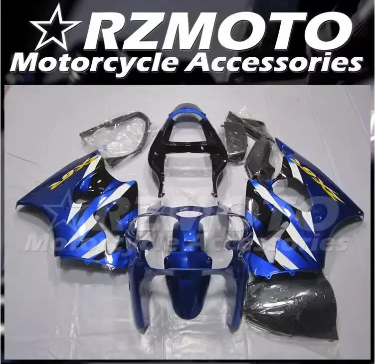 4Gifts New ABS Fairings Kit Fit For KAWASAKI ZX-6R 2000 2001 2002 00 01 02 Bodywork Set Custom Blue