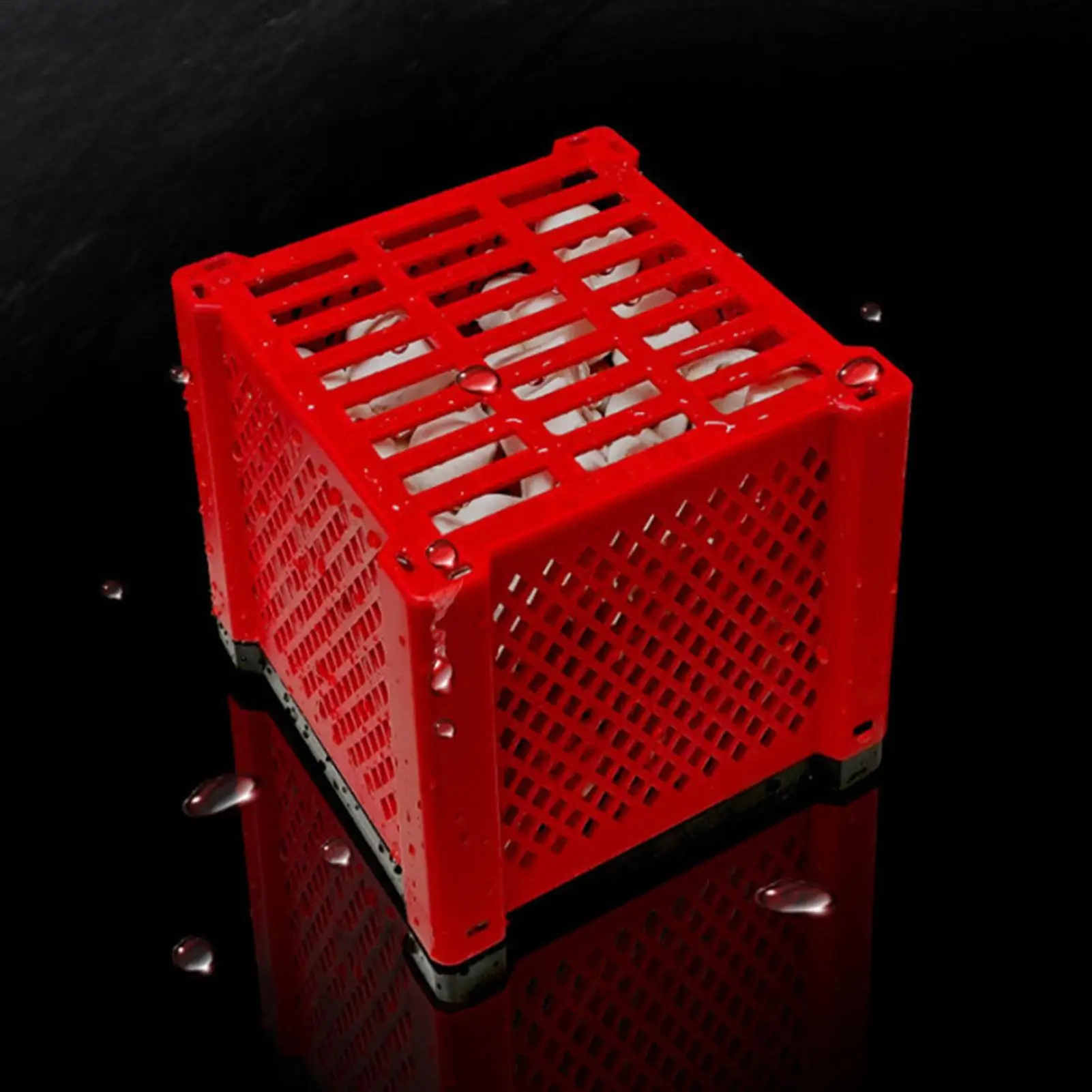 Aquarium Filter Box for Filter Media Materials Pump Water Box for Upper Filtration Drip Circulation System Filter Container