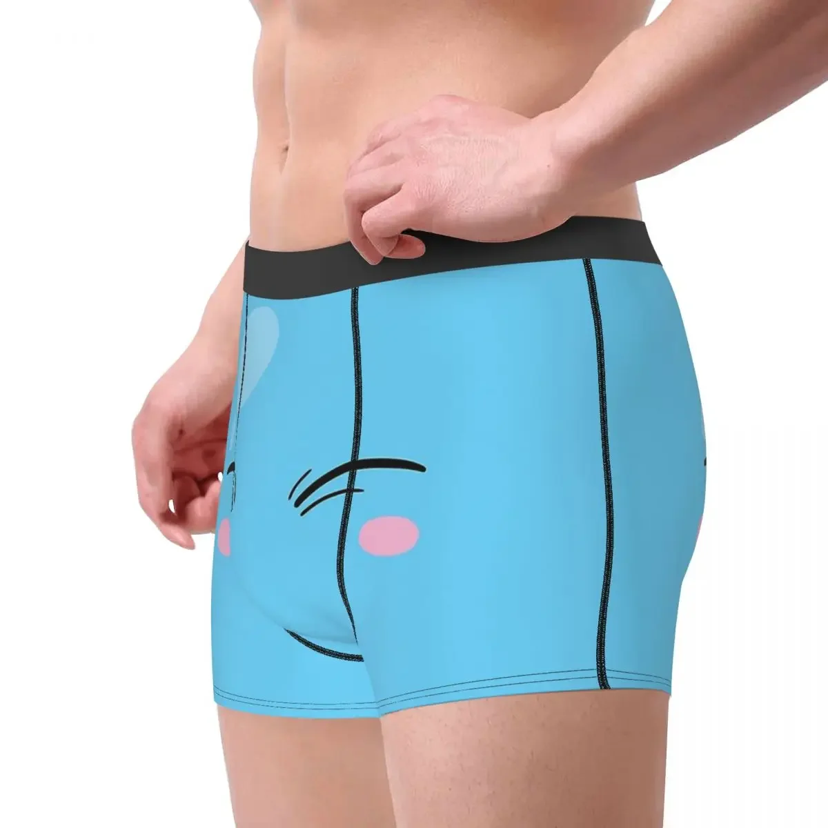 Happy Rimuru Frightening Slime Underpants Homme Panties Male Underwear Comfortable Shorts Boxer Briefs