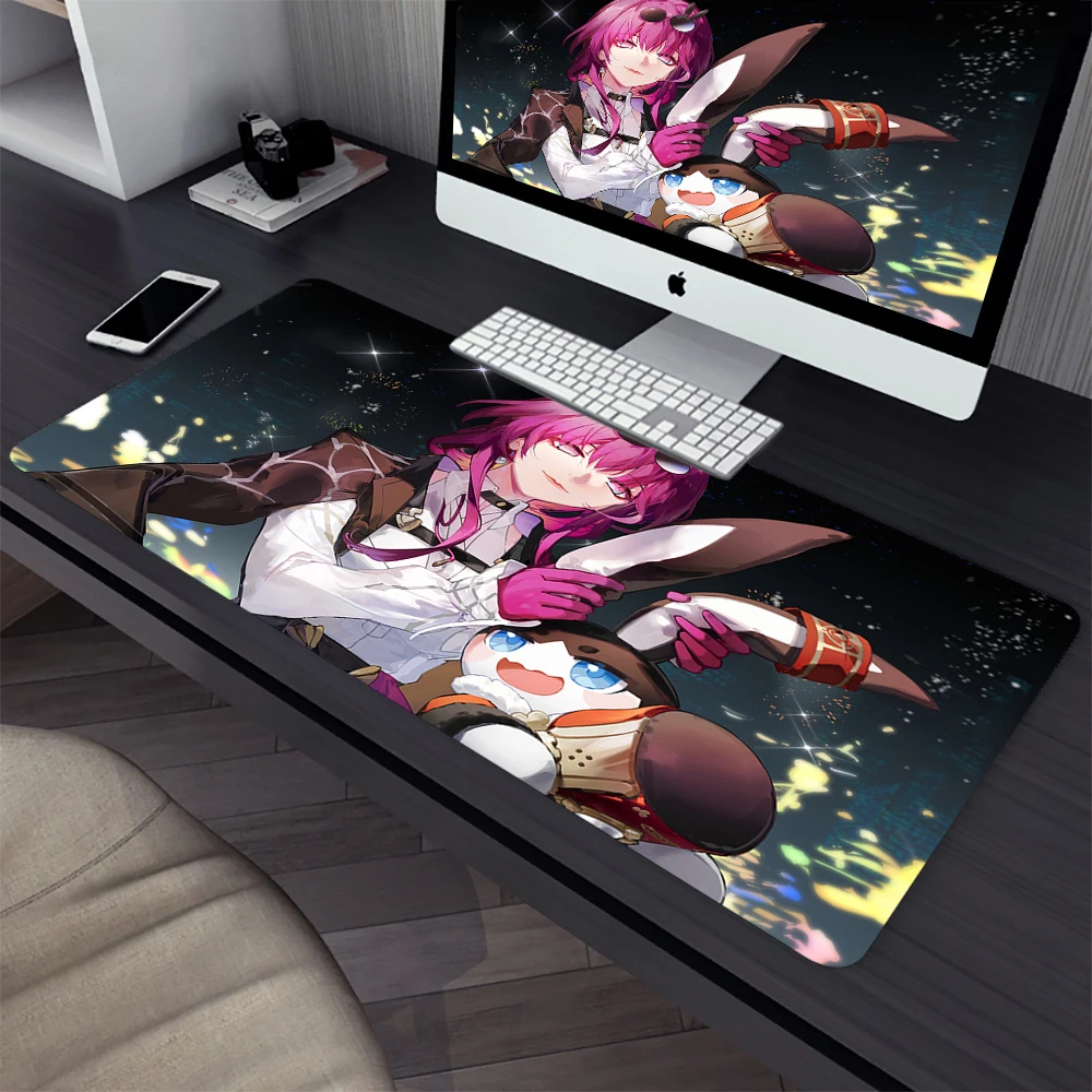 Honkai Star Rail Kafka Large Gaming Mouse Pad Computer Mousepad PC Gamer Laptop Mouse Mat Office Mausepad Keyboard Mat Desk Pad