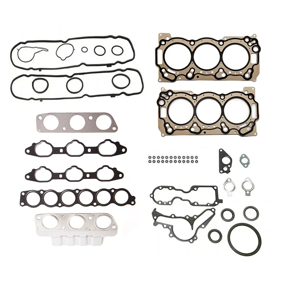 Części silnika samochodowego zestaw uszczelek dla Mitsubishi Outlander 3.0L V6 24V gaz SOHC 6 b31 3.0 L 2007-2020 OEM HS26410PT