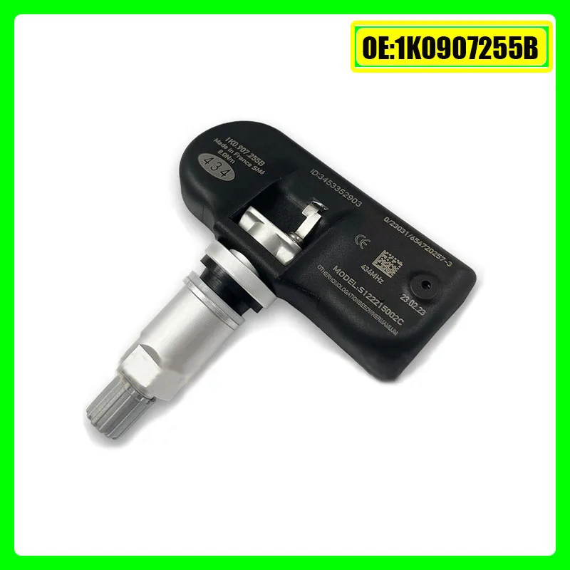 New 1K0907255B TPMS Tire Pressure Sensor 434MHZ for VW Volkswagen Passat B6 2006-2011