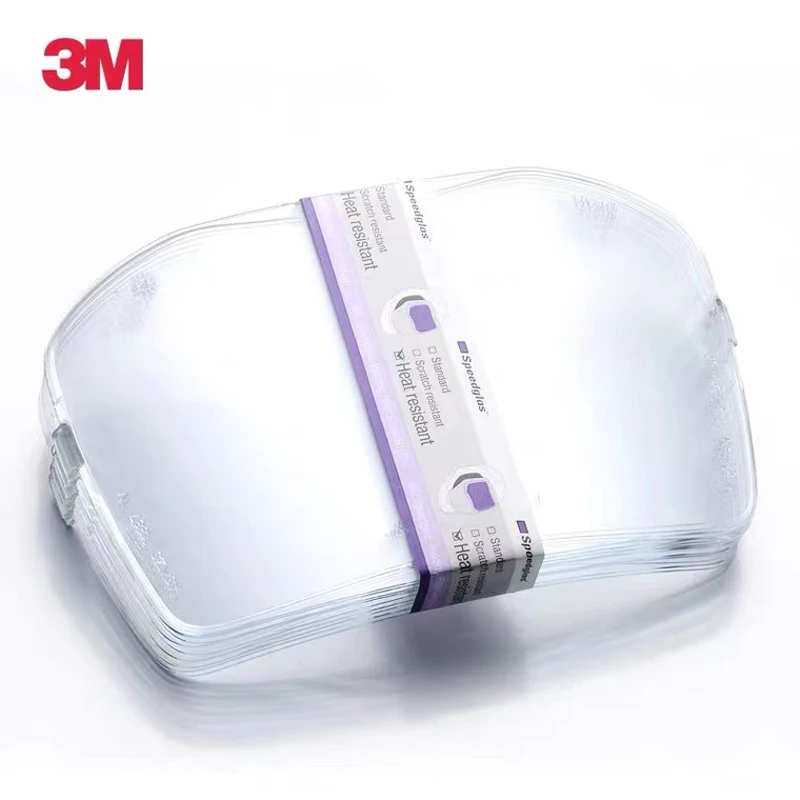 2 unids/lote lente de soldadura cubierta transparente reemplazo protector de plástico oscurecimiento automático 3M Speedglas 9100v 9100fx casco