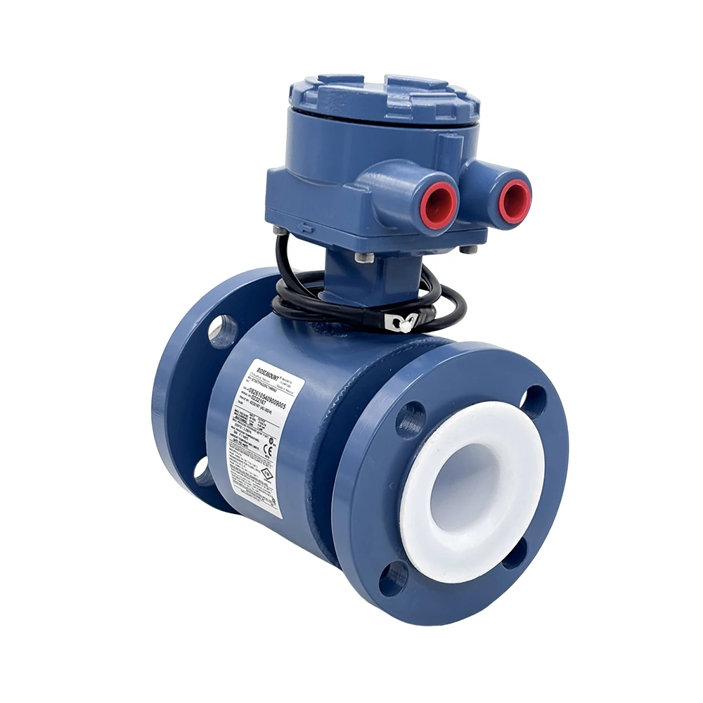 High-Precision 8705 Flanged Magnetic Flow Meter Sensors