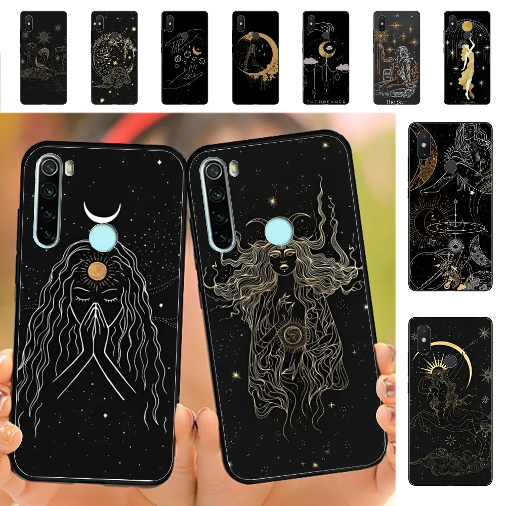 

L-Lantern in the M-Moonlight Art Phone Case For Redmi Note 4 X 5 A 6 7 8 T 9 9S 10 11 11S 11Epro Poco M3 pro