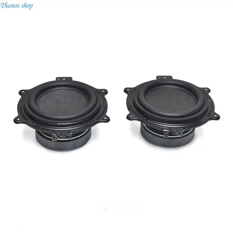 4inch 3Ohm 30W Subwoofer 25Core Heavy Bass Circular Speaker Driver with Rubber Surround and 84±2DB Sensitivity X37A