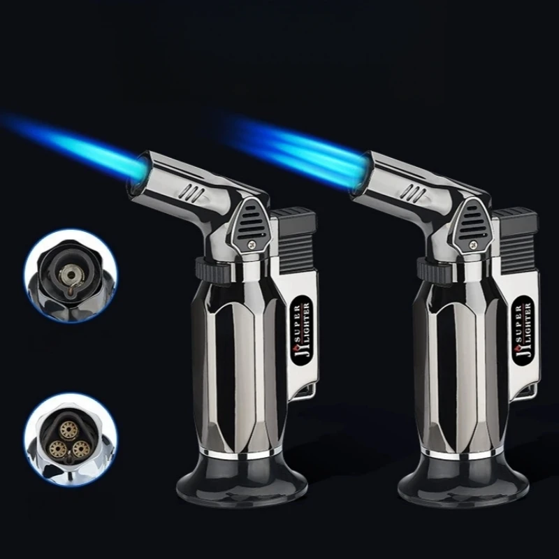 High Temperature Welding Gun Windproof Lighter Inflation Point Moxibustion Welding Barbecue Baking Household Spray Gun Igniter
