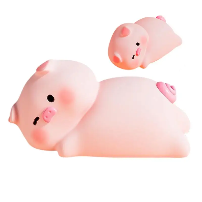 

Pat Night Light Pig-Shaped Cute USB Night Light Dimmable Novelty Lighting Nighttime Lamp With Timer Adjustable For Bedroom