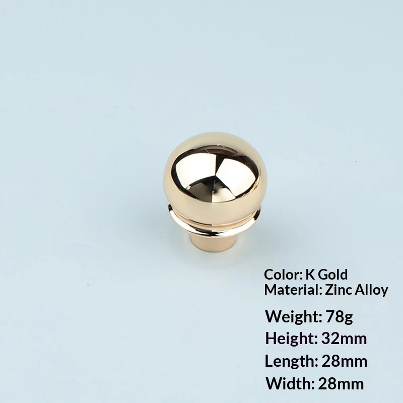 Golden Copper Wire-Drawn Handle for Kitchen Bathroom Cabinet Drawer - Modern Rustic Bedside Table Drawer Pulls Hardware