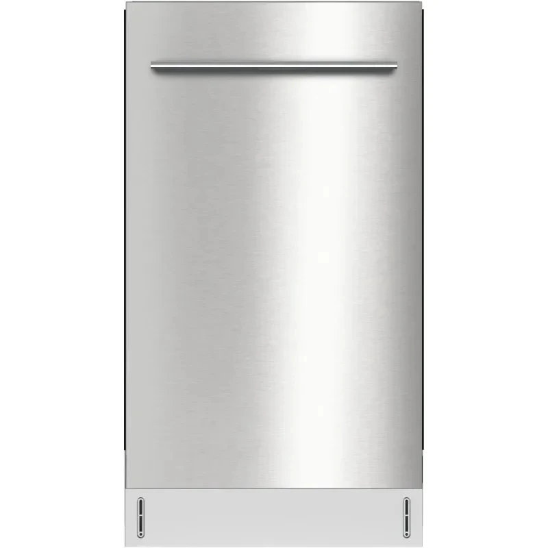 

Dishwasher equipped with tableware settings, washing programs, stainless steel inner drum