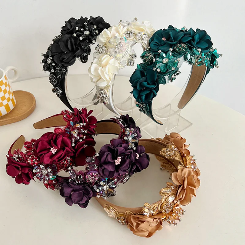 tiara-vintage-3d-com-flores-de-tecido-e-strass-para-mulheres-acessorio-de-cabelo-floral-elegante-com-cristais-para-casamento-e-festa-nupcial