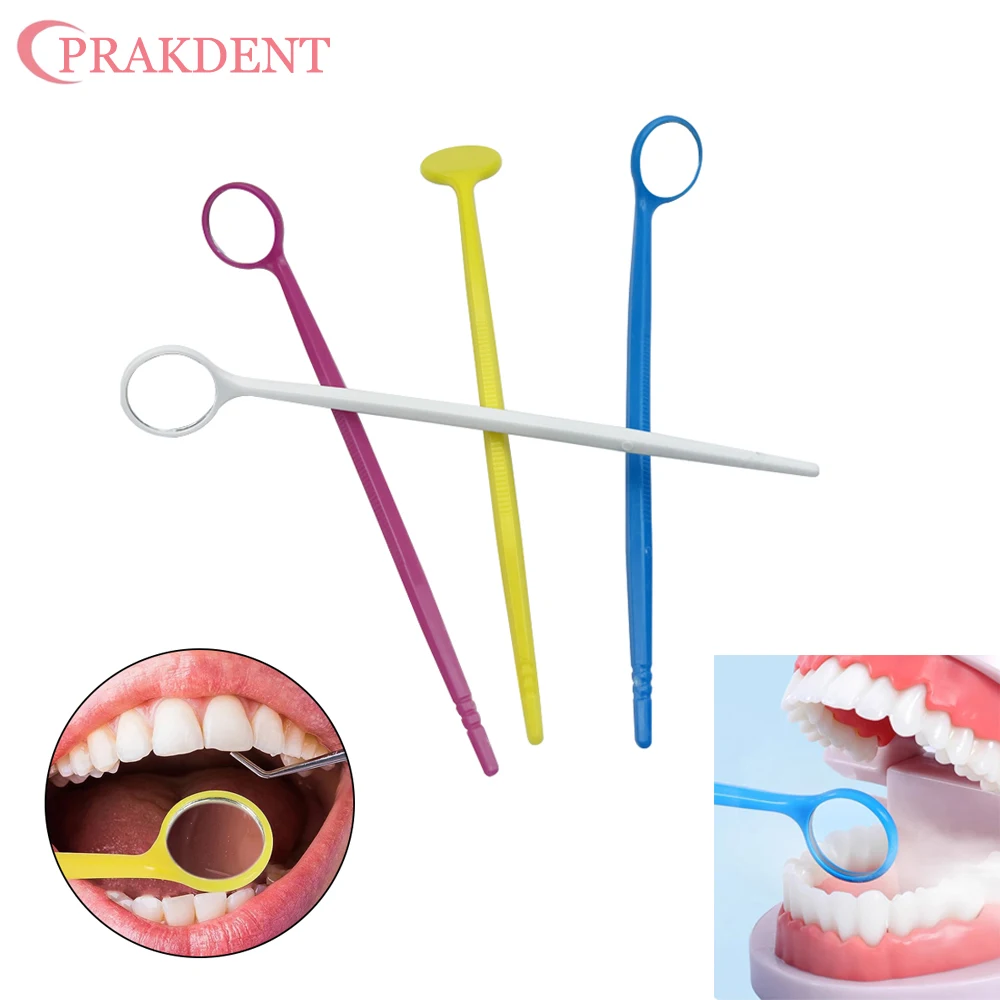 Одноразовые медицинские стоматологические Эндоскопы для чистки зубов и ротовой полости инструменты для медицинского обследования полости рта пластиковые Эндоскопы 1 шт.