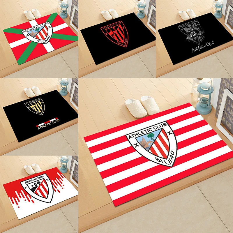 Alfombra de pie de entrada para Club deportivo, alfombra antideslizante 100% poliéster, felpudo decorativo moderno, hermoso y a la moda, 1 unidad