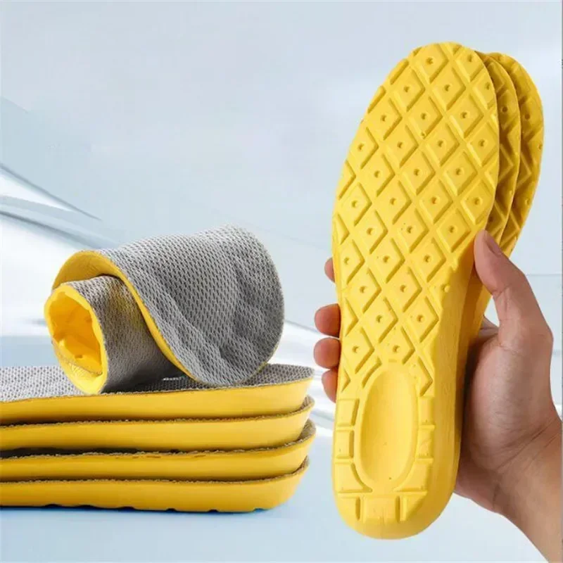 Sports Massage Shoes Insoles Super Soft Running Insole for Feet Shock Absorption Baskets Shoe Sole Arch Support Orthotic Insoles