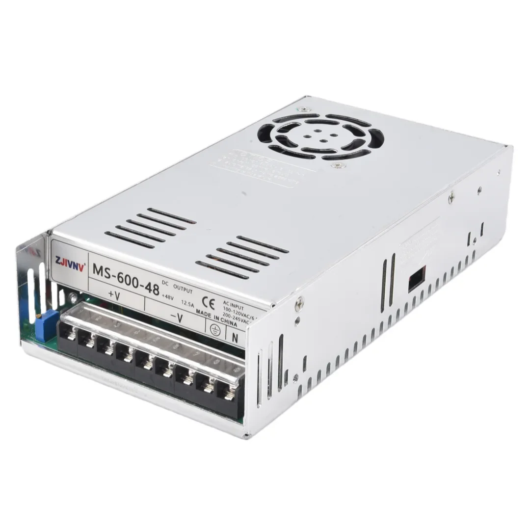 Wholesale 600W Switching Mode Power Supply Single Output 12V 40A 110V/220V AC/DC LED CCTV Industry Use