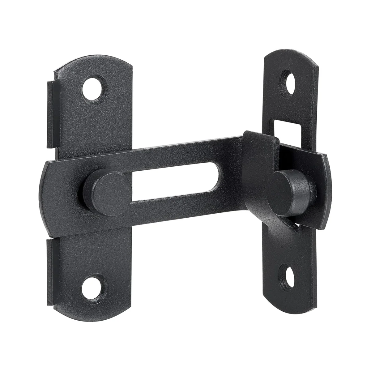 90 Degree Flip Barn Door Lock Protect Privacy-Security Gate Latch Hook Lock Latch for Barn Sliding Door Antique Lock