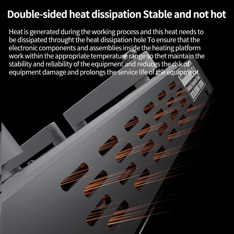 Mechanic Intelligent Preheating Platform For iPhone X-16 PRO MAX Motherboard Layered/IC Chip BGA Stencil/Dot Matrix Repair Tools