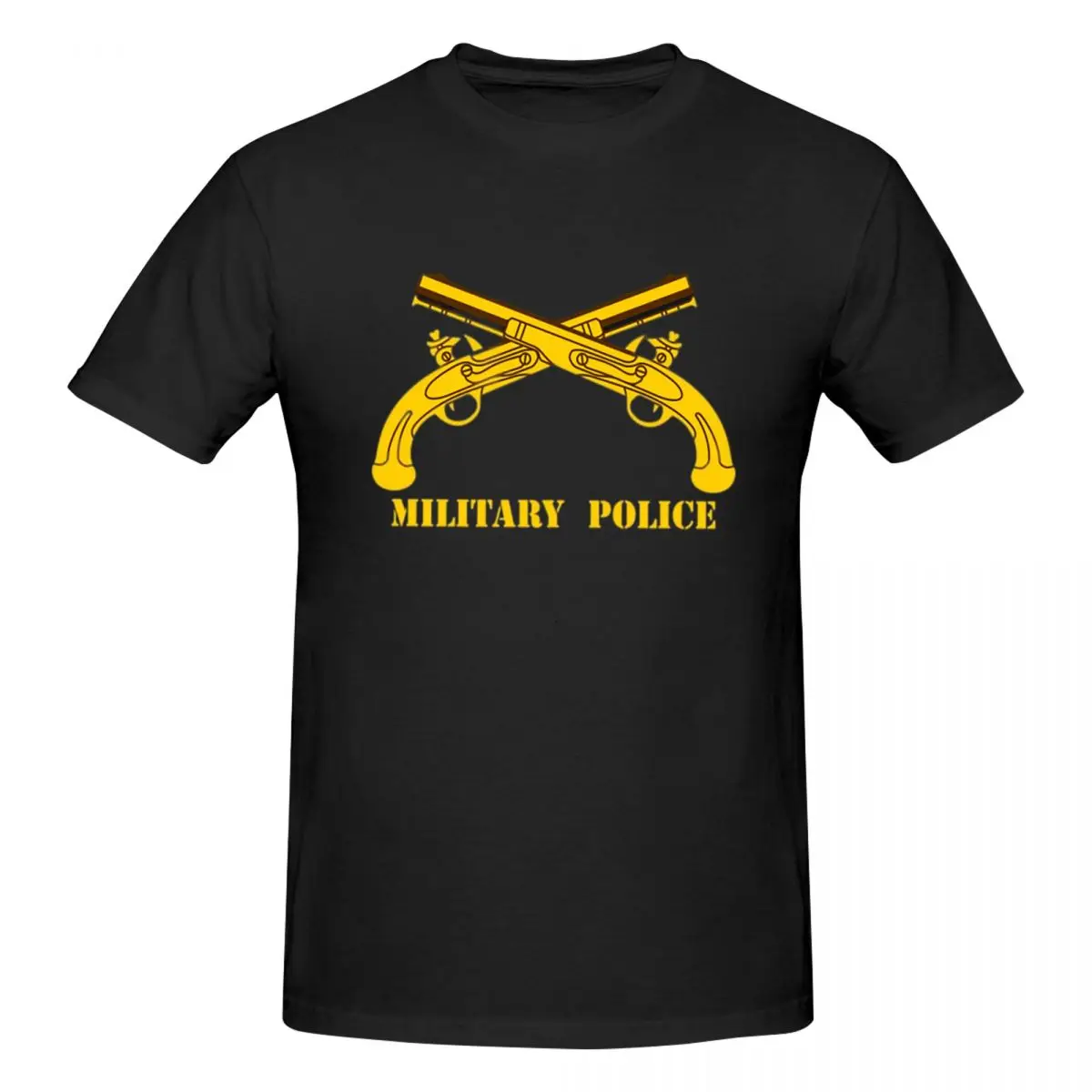 US Army Military Police Men T-Shirt Fashion Oversized T Shirts Men's Round Neck Cotton Tees Short Summer Male