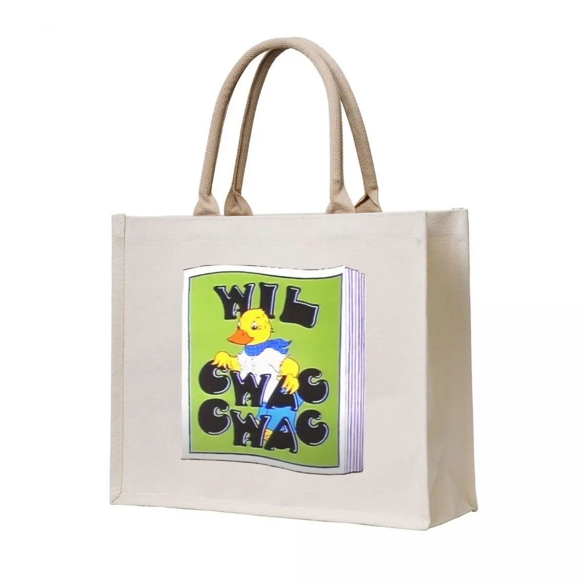 

Wil Cwac Cwac / Will Quack Quack - Retro Children's TV Tote Bag shopper bags Large bags for women Shopper bag Shopper handbag