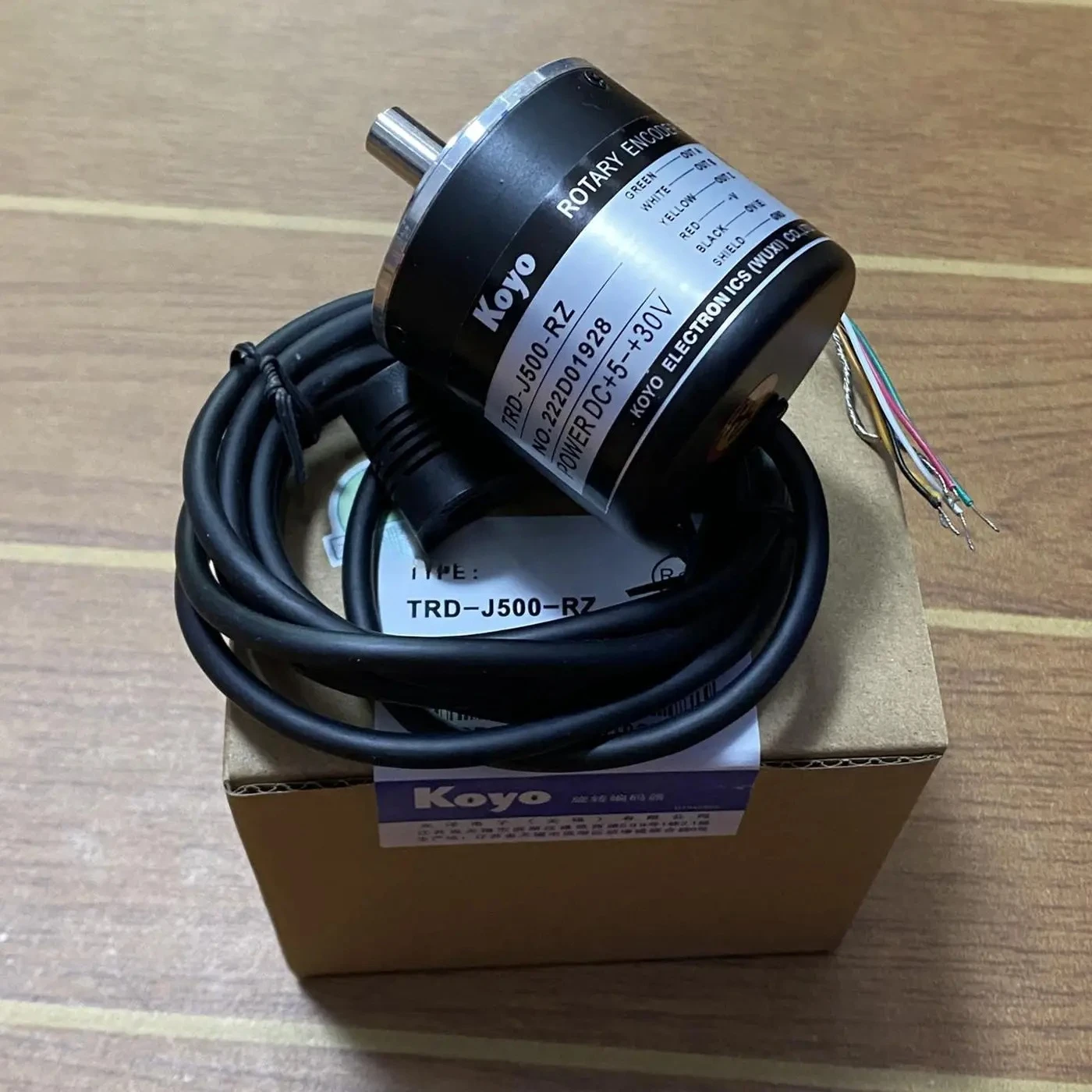 Новый поворотный энкодер Koyo TRD-J1000-RZ / импульсный электрооптический энкодер TRD-J1000 5-30 В постоянного тока