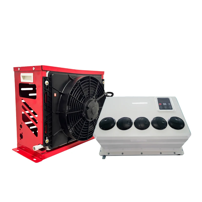 New Cooler Electric Truck air Conditioning System Camper Car Compartment 12v 24v Split Parking Cooler Parking air Conditioning
