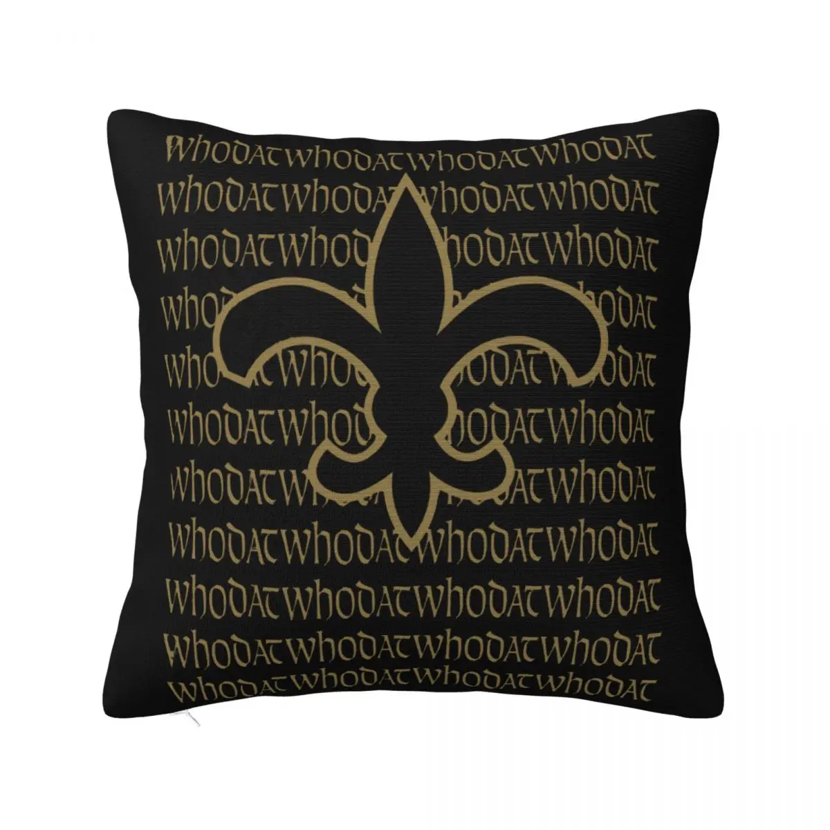 New Streetwear Harajuku Orleans 100Cotton Mens Saints Who Dat Hip Hop Party Hot Leisure Middle Aged Pillow Case