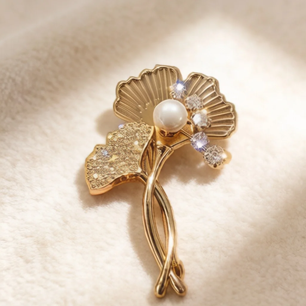 New Niche Luxury Waterproof Hidden Button Commuter Badge Suit Lapel Pin Unique Personality Stylish Outfit European Retro Versatile Shoe Metal Badge Brooch Scarf Clip Shoe Accessory French Decorative Pin High Aesthetic Business Banquet Brooch Metal Lapel Pin