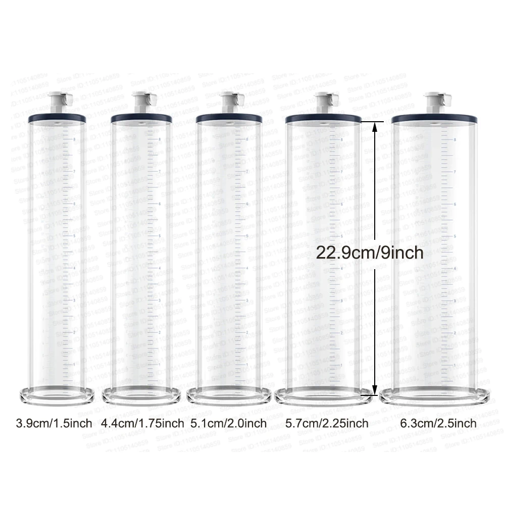Acrylic Penile Pump Tube Silicone Sleeve For Penis Pump Smart Electric Pump Accessories Manual Pull Rod Hoses Vacuum Pump Penis - Image 3