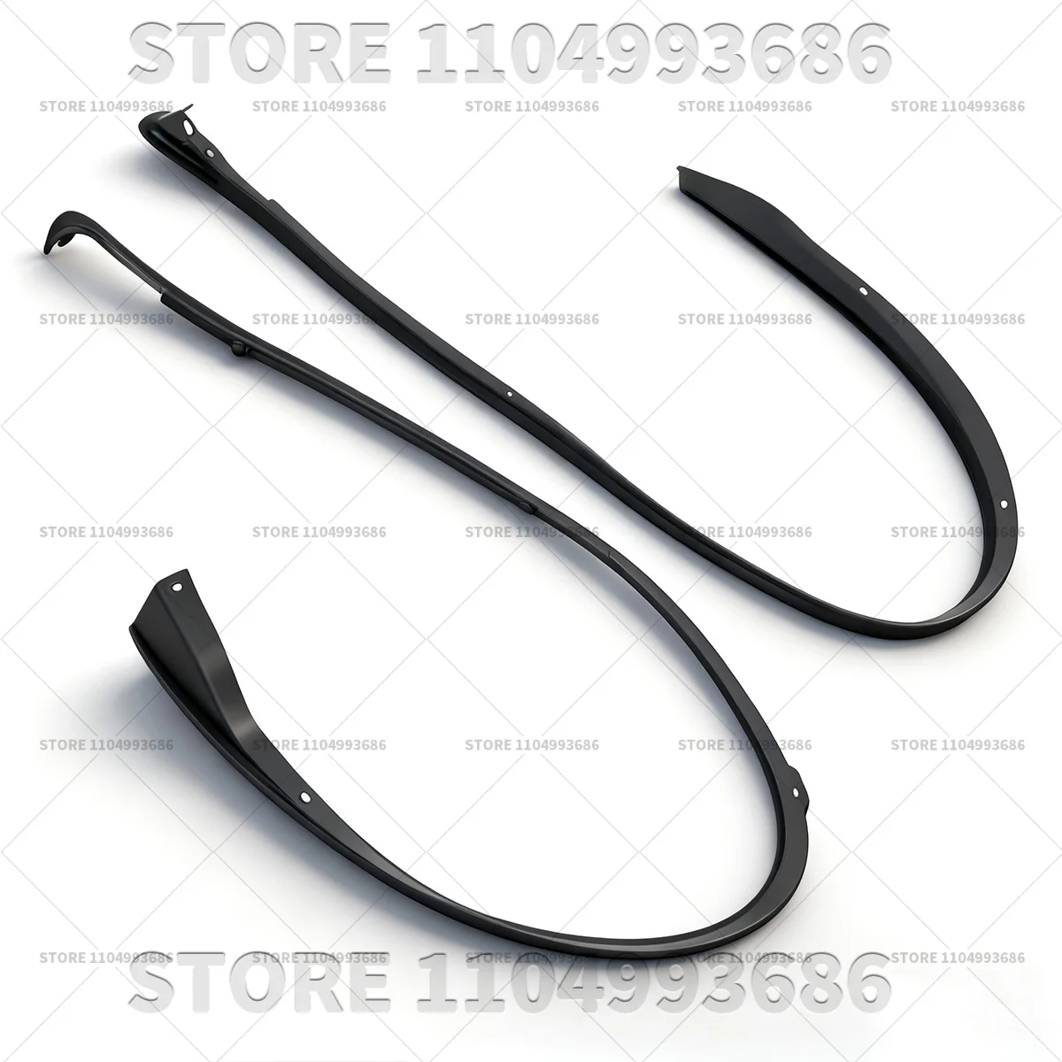 لبورشه 2010 2011 2012 2013 باناميرا 4S توربو S GTS (970) سيارة العلوي المطاط ختم الشريط تقليم كشافات شريط زخرفي #4