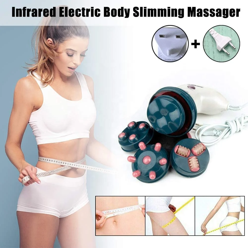 6 in in 1 3d Rollen muskeln Entspannung Infrarot verlust Fettent ferner elektrische Ganzkörper abnehmen Massage gerät Drops hipping