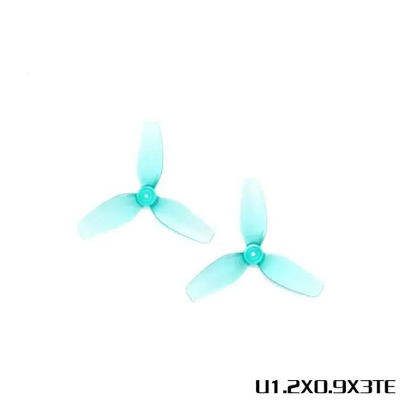 HQprop Ultralight 1.2x0.9x3 31mm 1mm Bore 3‑Blade Tiny FPV Drone Propeller Set 2 CW + 2 CCW