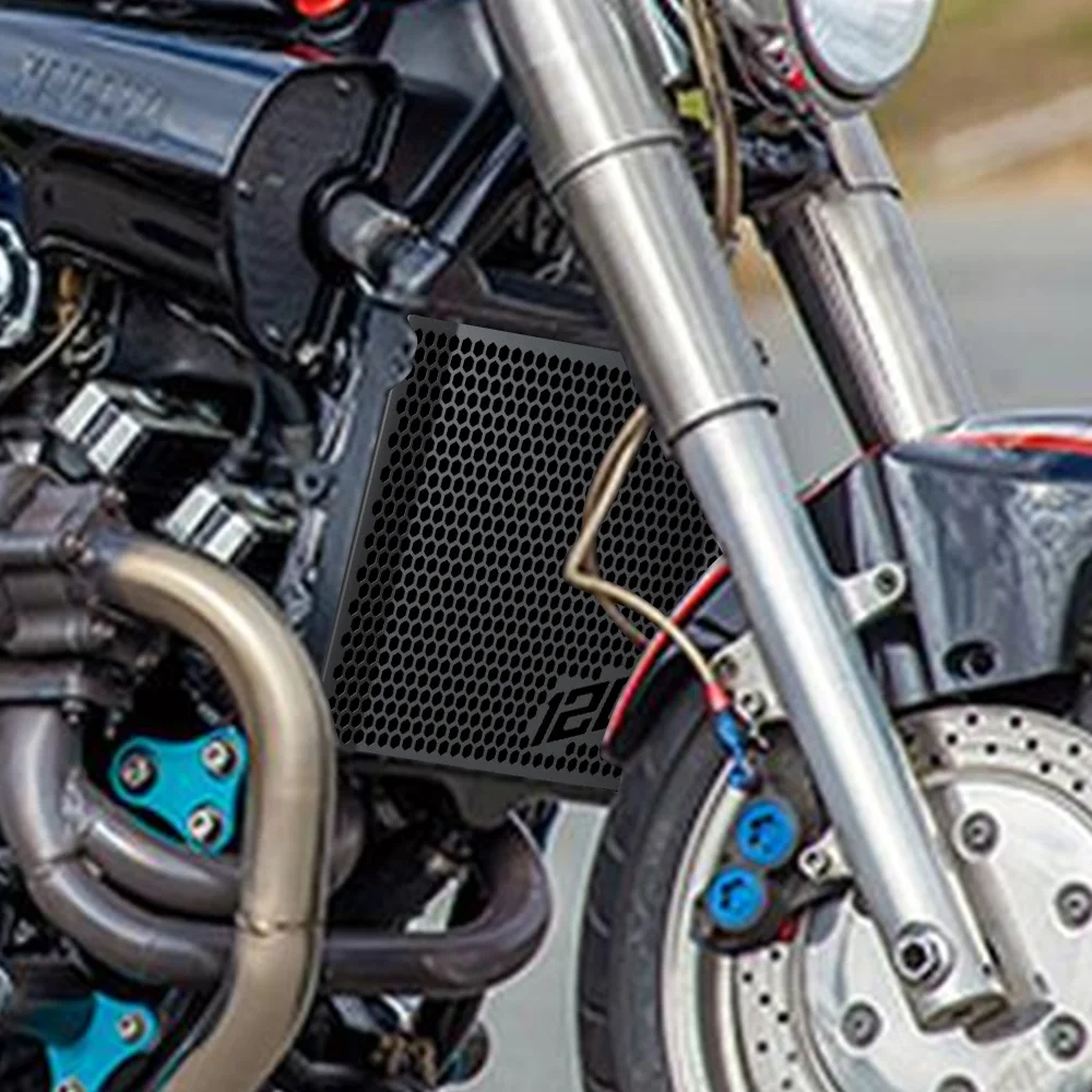 

Motorcycle FOR YAMAHA VMAX V-MAX 1200 1985-2007 2006 2005 2004 Radiator Grille Guard Cover Protection 2003 2002 2001 2000 1999