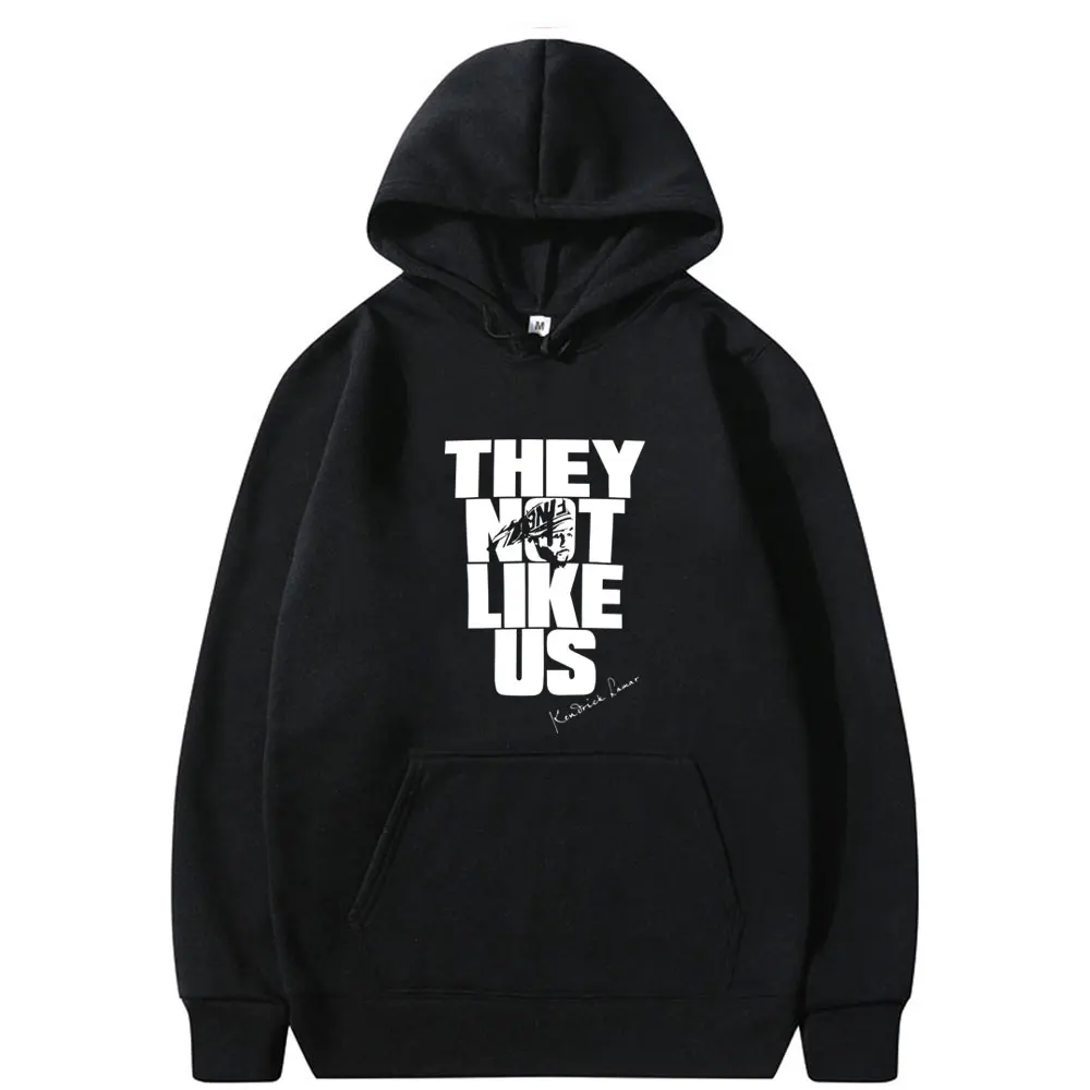 

Rapper Kendrick Lamar They Not Like Us Print Hoodie Men Women Rap 90s Oversized Streetwear Male Fashion Hip Hop Style Hoodies