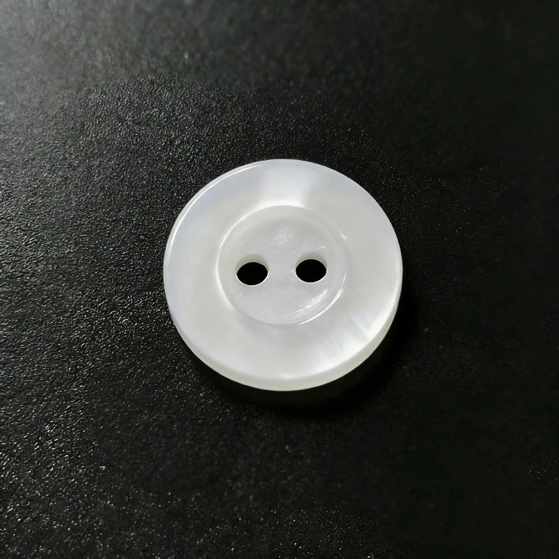 50pcs Resin Sewing Button Scrapbooking Round White Two Holes 12.5mm Dia. Costura Botones decorate bottoni botoes B200603