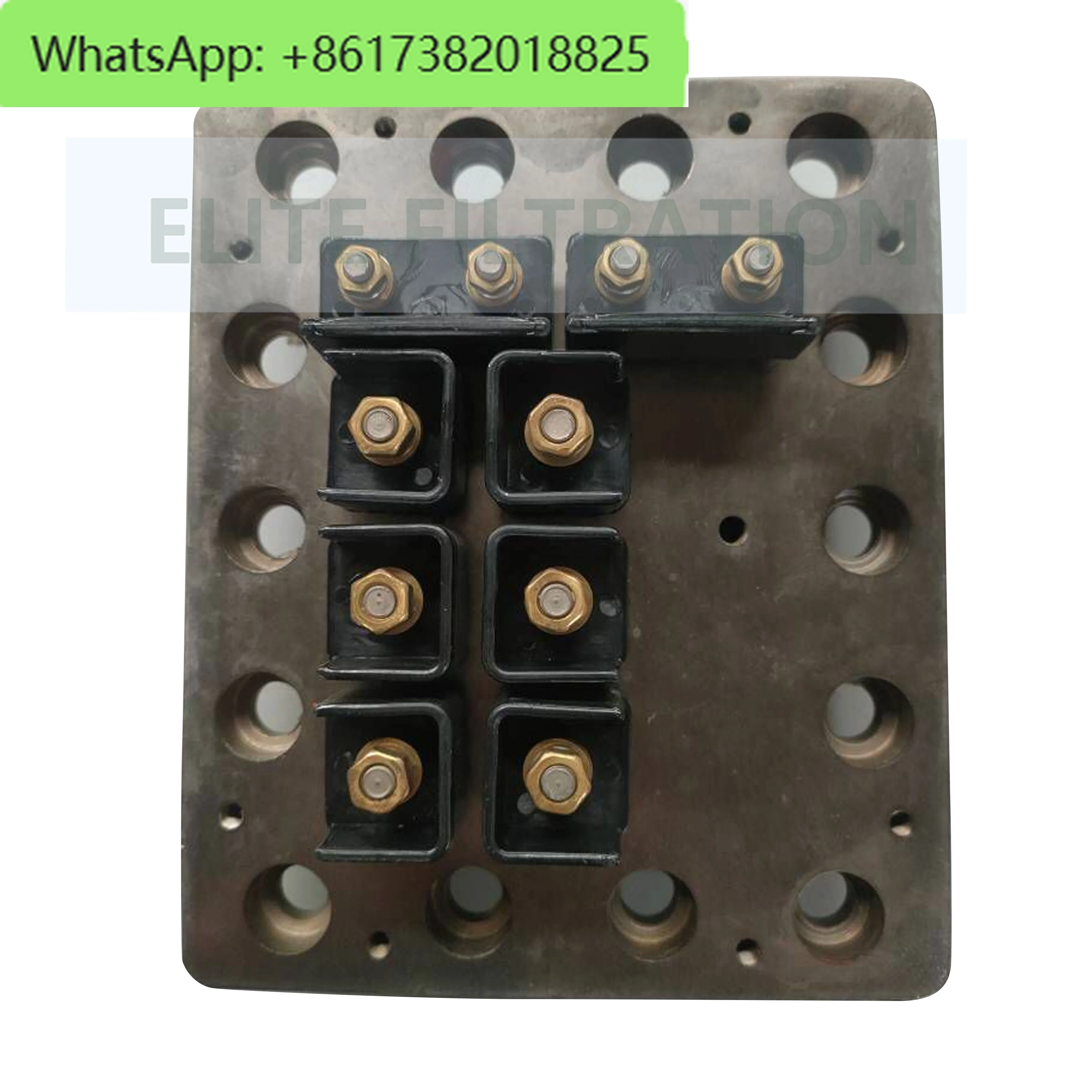 Chiller Spare Parts Terminal Plate for Refrigeration Compressor D4SJ1-300X Copeland Replacement