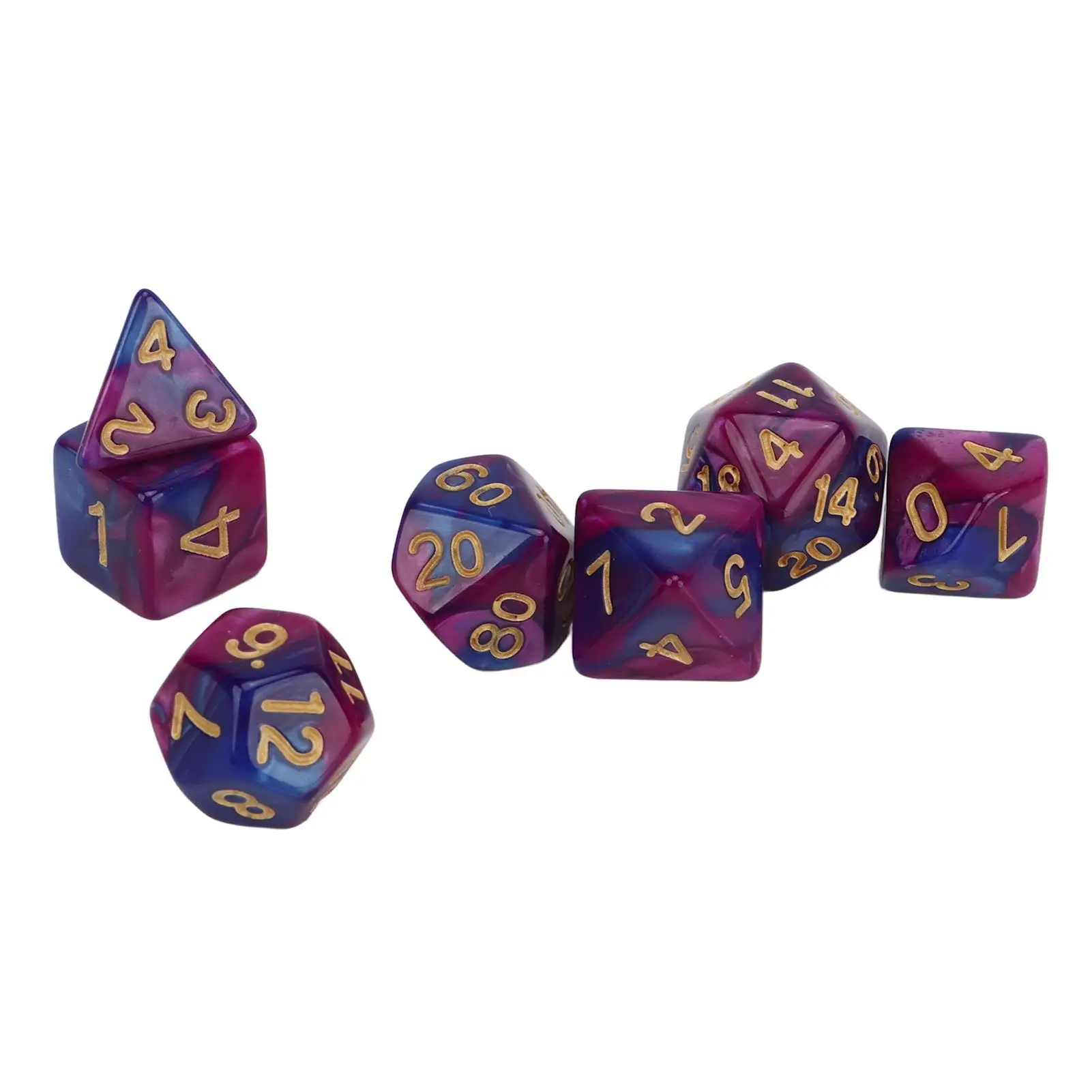 Exquisite Polyhedral Dice Set for games - Perfect for Tabletop & RPG Adventures